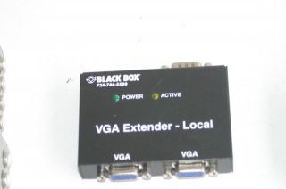 17 NVT AV Over Ethernet Rextron VGA KVM CAT5 Extender