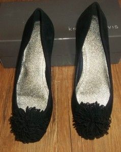 New Womens Ladies Kristin Davis Dressy Leather Flats Shoes Pammie