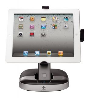 Soporte de Carga Con Altavoces Para iPad Logitech Speaker Stand iPad