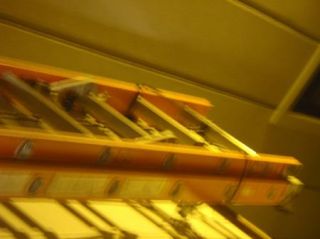 Louisville Ladder 28 Foot Fiberglass Orange