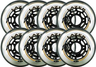 Labeda Lazer Rollerblade Inline Skate Wheels 72mm 82A
