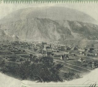 1892 Stock LA PLATA MOUNTAIN Mining & Milling Co. DURANGO Colorado SAN