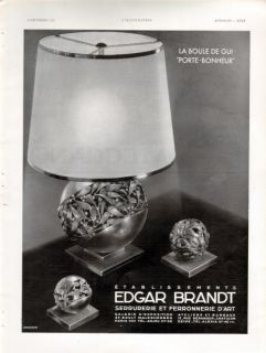 source l illustration this is a 1932 print ad for edgar brandt