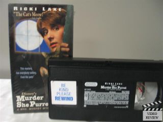 Mrs Murphy Mystery VHS Ricki Lake Linden Ashby 786936121926