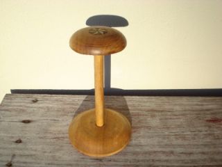 Vintage Wooden Hat Stand