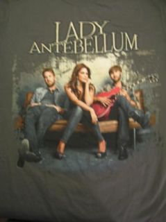 Lady Antebellum 2011 T Shirt M Tour Dates