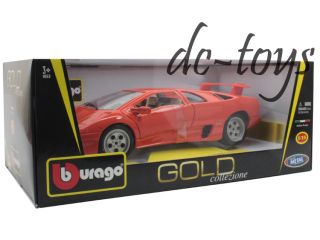 Bburago Lamborghini Diablo 1 18 Diecast Orange