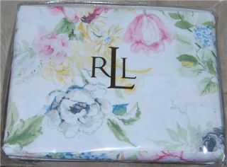 Ralph Lauren Home Lake Floral Queen Sheet Set New 1st