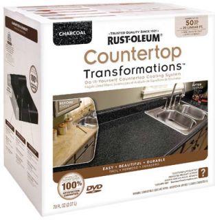 Rust Oleum Charcoal Countertop Transformations Kit