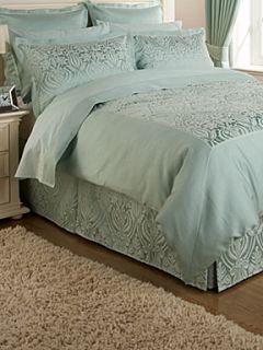Christy Everett bed linen in sea green   