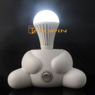 10x 7W E27 LED Lamp Bulb White Warm Light Energy Saving Super Bright
