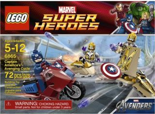 Lego Marvel Super Heroes 6865 Captain Americas Avenging 
