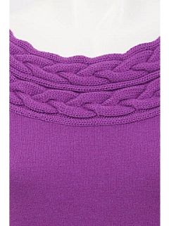 Alexon Heather long sleeved bardot jumper Purple   