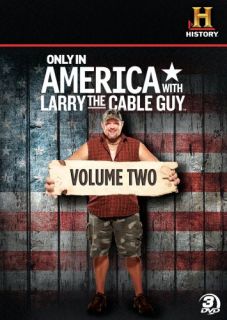 Only in America with Larry The Cable Guy Vol 2 New 3 DVD Set History