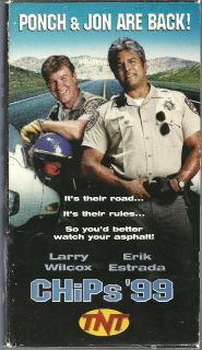 TNT Original 1999 Movie VHS Video Erik ESTRADA Larry WILCOX Ponch Jon