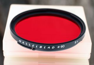 Hasselblad Bay B 60 B60 60mm Red Black and White Lens Landscape Filter