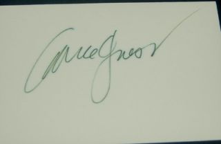Jamie Lee Curtis Lance Guest Signed Cards and Great Halloween II Print