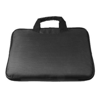 Black Nylon Laptop Notebook MacBook Air Sleeve Case w Handle Carry Bag
