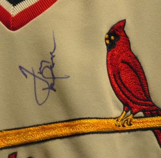 Tony LaRussa Autograph Signed Rawlings Baseball Jersey St Louis