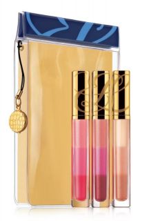New Estee Lauder Travel Exclusive Pure Color Rainbow Gloss Lip Set 3