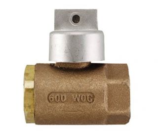 shut off valve for sprinkler systems and garden irrigation systems