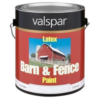 Gallon Red Exterior Barn & Fence Latex Paint 18 3121 10 GL Set of 4