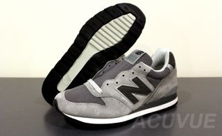 New Balance Lifestyle M996GL Grey 3M Suede Mesh Made in USA M996 M998