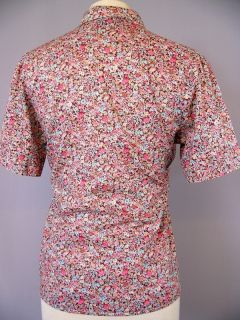 Liberty of London Floral Tana Lawn Cotton Fabric Ladies Blouse Shirt