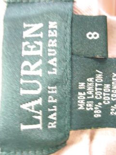 Lauren Ralph Lauren Green Label Beige Pants Slacks 8