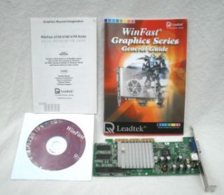 Leadtek NVIDIA GeForce FX5200 AGP8X 128MB Graphics Card