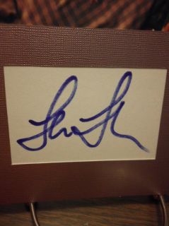 Lea Thompson Autograph Back to The Future Display Signed Signature COA