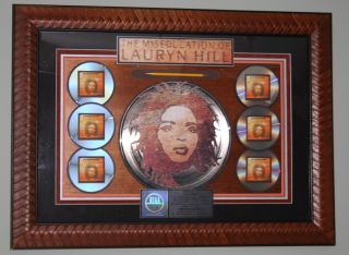 The Miseducation of Lauryn Hill Multi Platinum Ruffhouse Records RIAA