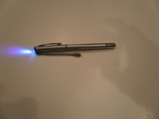 in 1 Laser LED Pen Barrel P Blue