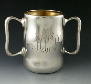 1899 Frank M Whiting Sterling Silver Loving Cup Trophy
