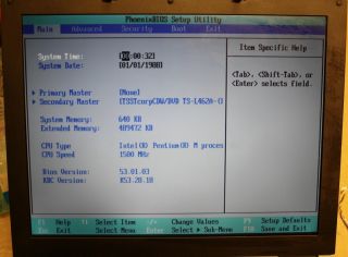 Gateway M320 M325 Laptop 15 LCD Display Screen Assembly