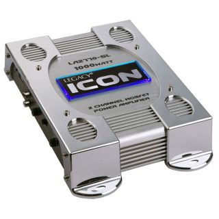 Legacy LA2770SL 2 Channel 1000 Watt Bridgeable MOSFET Amplifier Silver