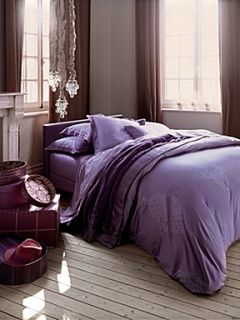Yves Delorme Exquise bed linen in figue   