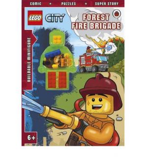 Lego City Forest Fire Brigade Activity Book with Minifigure Paperback