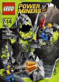 Lego 8962 Power Miners Crystal King Brand New