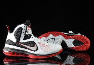 Nike Lebron IX 9 Scarface White Sport Red Black 469764100 8 5 15