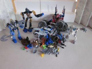 Lego Bionicle Lot of 4 Figure Sets Including The Mistika Jetrax 8942