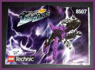 Lego Technic Throwbots Electro Energy Purple Slizer Instruction Manual