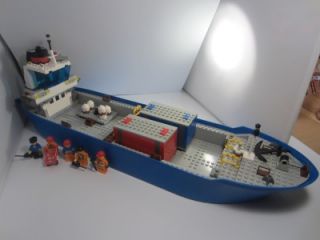 Lego HUGE Boat Hull #7994 Lego City Harbor Cargo Boat Minifigures town