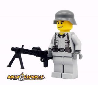 Lego Custom Minifig WWII German SS Soldier BrickArms