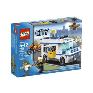 Lego Set 7286 City Town Police Prisoner Transport Motorcycle