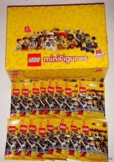 New Lego Collectible Minifigures Series 1 SEALED Set of 16 Minifigs