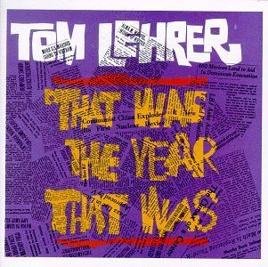 Tom Lehrer That Was The Year That Was CD