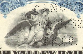 Lehigh Valley Railroad 1949 Bond Certificate Stock