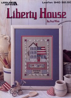 Liberty House Leisure Arts LA940 Cross Stitch Pattern Leaflet
