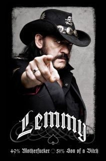 Motorhead Lemmy Poster 49 MOFO